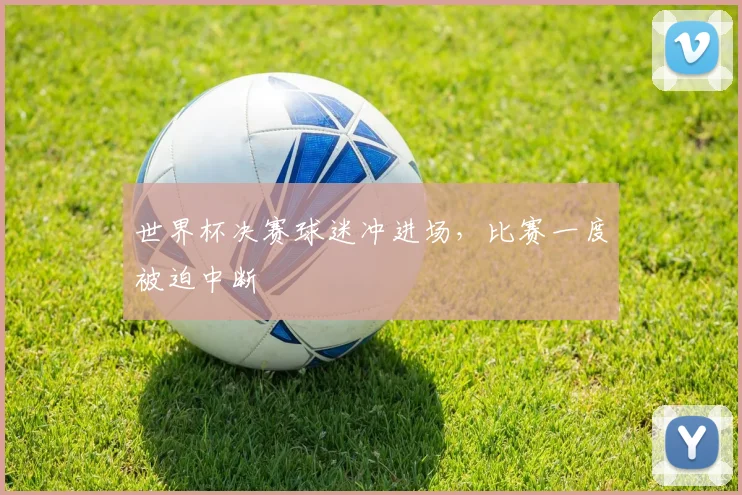 世界杯决赛球迷冲进场,比赛一度被迫中断