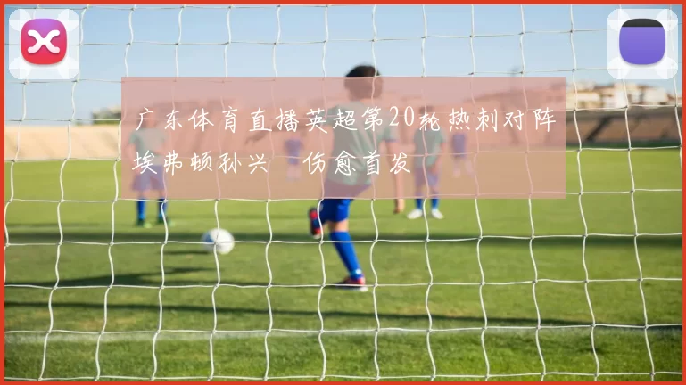 广东体育直播英超第20轮热刺对阵埃弗顿孙兴慜伤愈首发